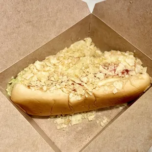 Colombian Hotdog was delicious!!!!!