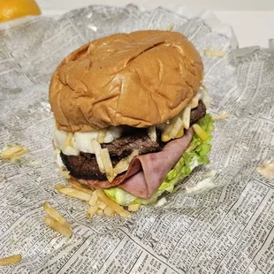 Beef Explosion Burger