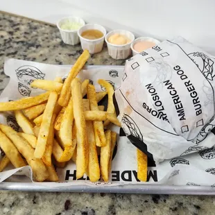 Junior Burger with Fries
