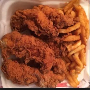 Chicken tender and delicious