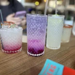 Beautiful drinks, but 4/5 on flavor.