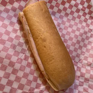 a sub sandwich