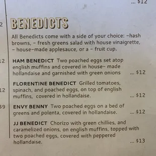 Benedict's