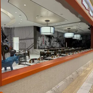 Junior's dining area