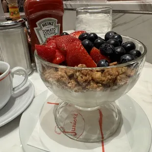 Berries and Yogurt Parfait