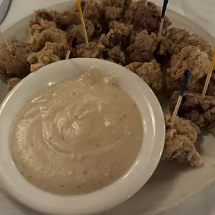 Livers &amp; gizzards with gravy