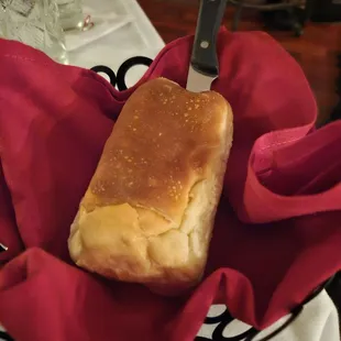Complimentary bread