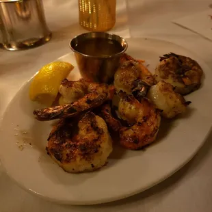 Now that is some GREAT GRILLED SHRIMP