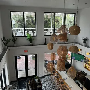 Atrium lighting is dreamy. Perfectly filtered by the oak on Harrison and wide open glass walls on Memphis.