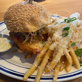 Crispy Grouper Sandwich