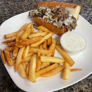 Philly cheesesteak