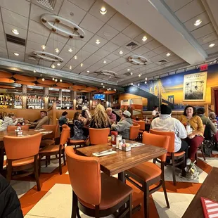 people sitting at tables