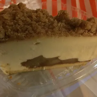 Apple Crumb Cheesecake