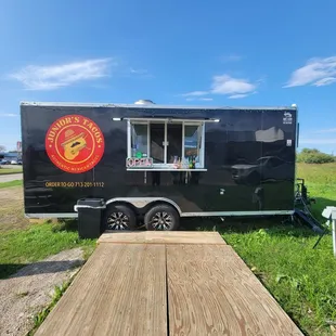 Order up and stand on some solid wooden surface