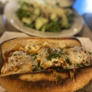 Meatball sandwich