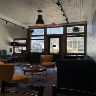 Different types of seating