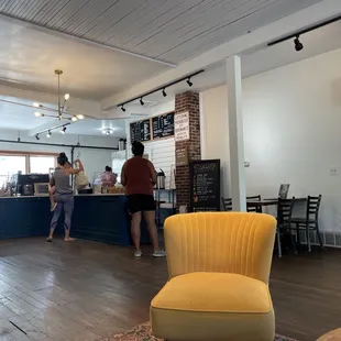 people in a coffee shop