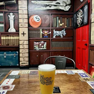 Quieter room up front