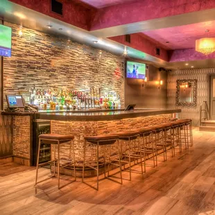 Our beautiful downstairs lounge is the perfect hang out on a Saturday Night!