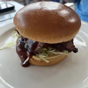 Southern Classic Barbecue Brisket Sandwich