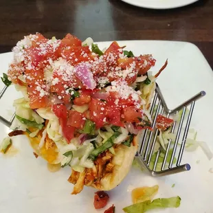 Chicken street tacos