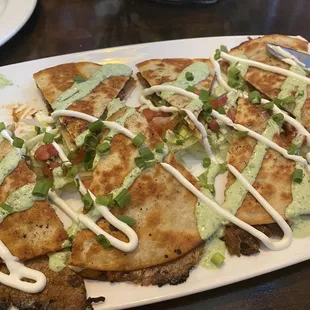Brisket Quesadilla