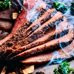 Slow Smoked Beef Brisket