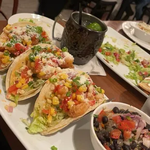 Shrimp tacos