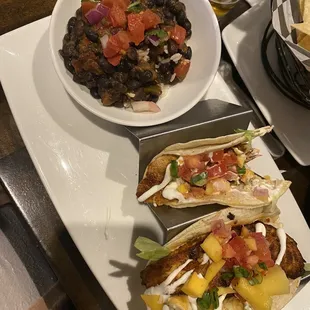 Grilled Fish Tacos**