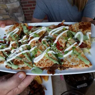 Brisket Quesadillas