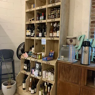 Wine and local goods