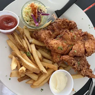 Hot Honey Buttermilk Chicken Strips