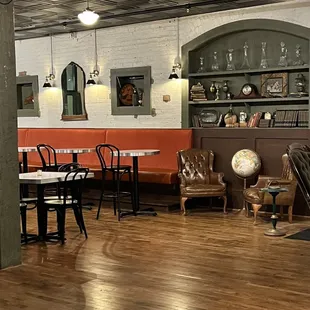 the interior of a restaurant