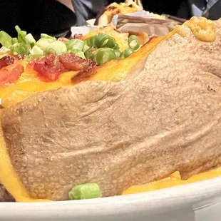 Loaded baked potato a bad picture