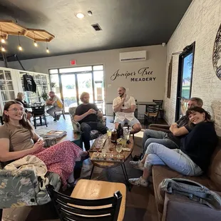 Homey ambiance to sit and chill