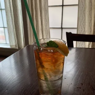 Delicious soda water