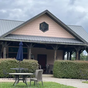 the front of the winery