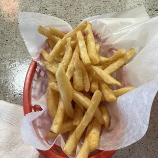 Regular order of fries. They seem to be cooked to order.