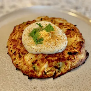 &quot;Maryland crab cake&quot;