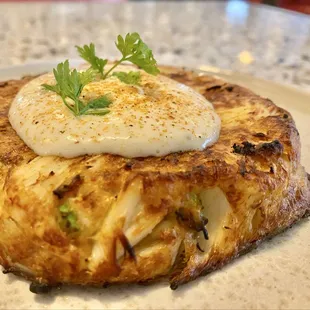 &quot;Maryland crab cake&quot;