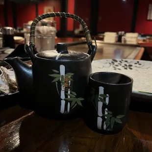 Green tea with all my meals!