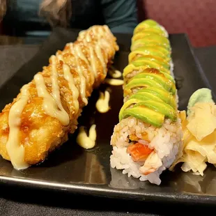 Karat roll and (forgot the name) both delicious