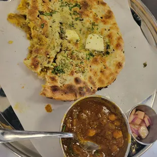 Amritsari kulcha