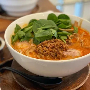 Tan Tan Ramen with special Ajitama Egg and Charsiu