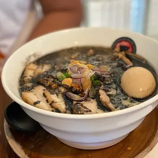 Garlic Tonkotsu Ramen with Special, Ajitama Egg and Charsiu