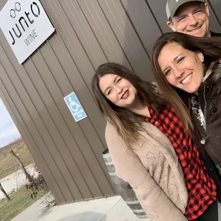 front of winery