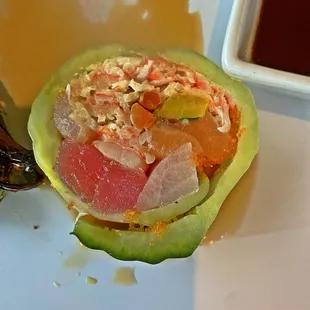 Rainbow Roll - super expensive for what it is!