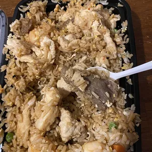 Combination fried rice