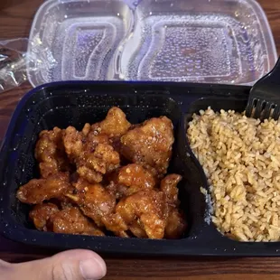 Super small portions. Not worth $15 for this