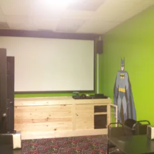 The party room that you can rent out.